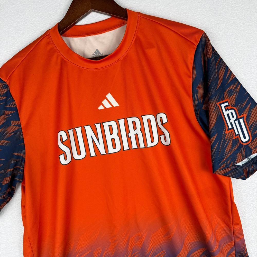 Fresno Pacific University Adidas T-Shirt Mens Large Orange FPU Sunbirds